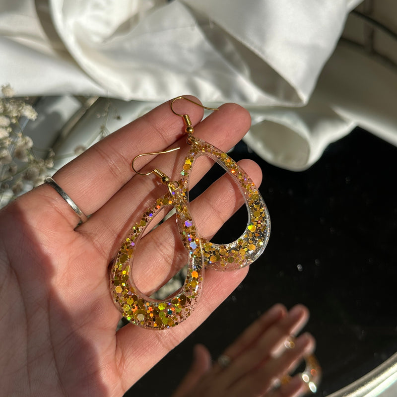 Resin Earrings β Handmade Lightweight Jewelry for Women | Perfect Gift, Trendy & Aesthetic Design