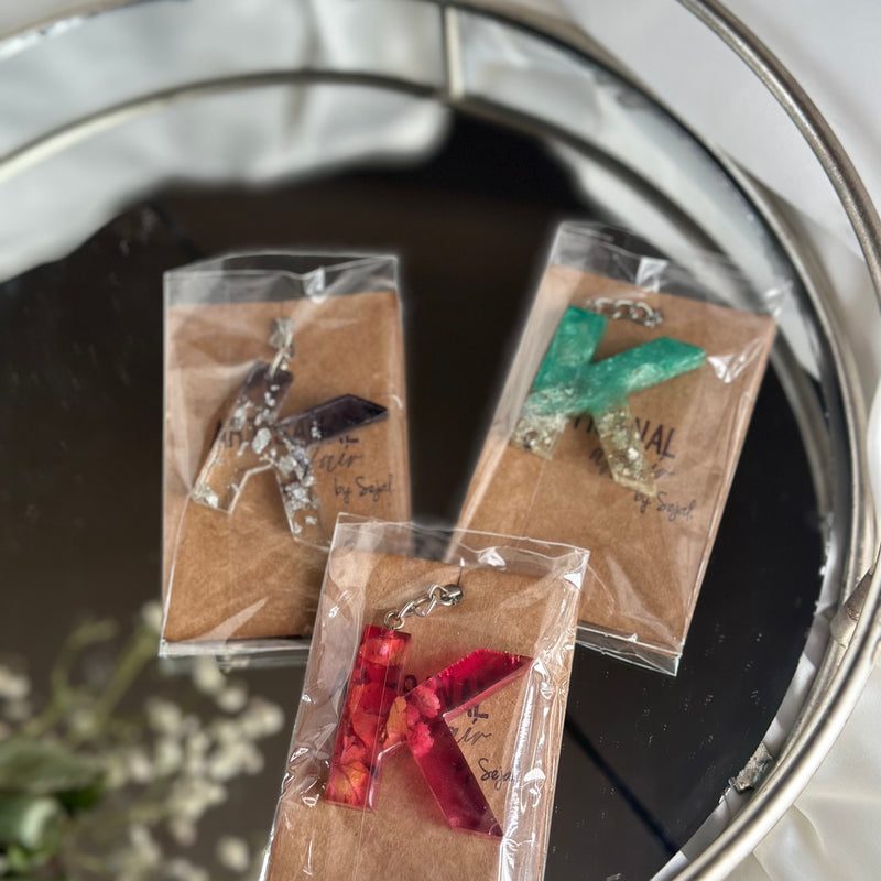 Initial Keychains