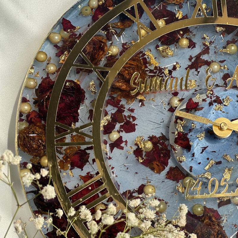 Floral clock