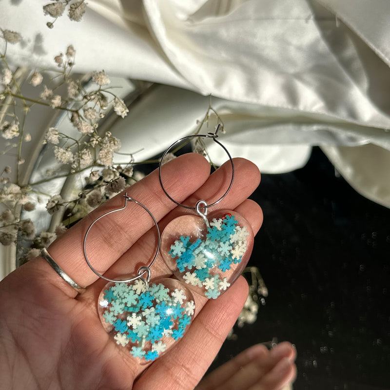 Resin Earrings β Handmade Lightweight Jewelry for Women | Perfect Gift, Trendy & Aesthetic Design