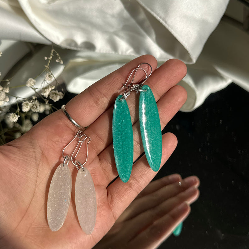 Resin Earrings β Handmade Lightweight Jewelry for Women | Perfect Gift, Trendy & Aesthetic Design