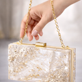 Handcrafted Crystal Clutch Purse | Luxury Handmade Evening Bag | Valentine Gift