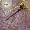 Lavender Floral Clock