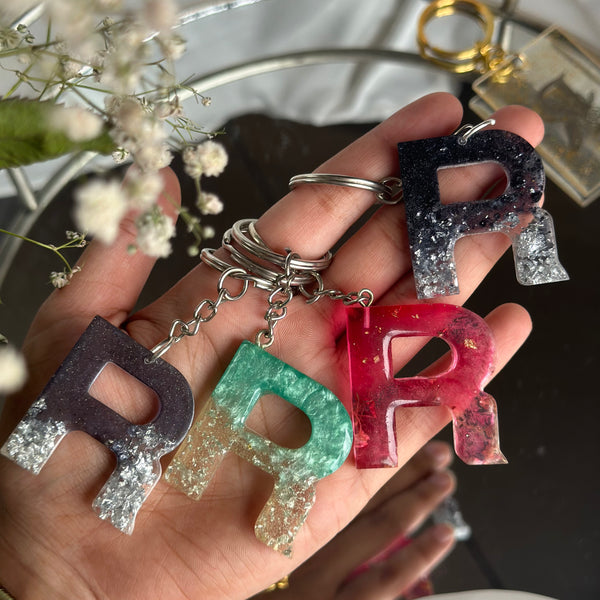 Initial Keychains