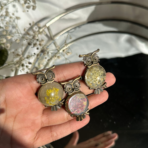 Vintage Owl Ring |  Antique Statement Jewelry for Women | Boho Chic Owl Design Ring for Everyday & Party Wear