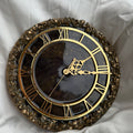 Black Golden Clock