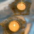 Decorative Flower Candle Holder – Create a Cozy, Festive Glow this Diwali Set of 2 | Elegant Gift for Loved Ones